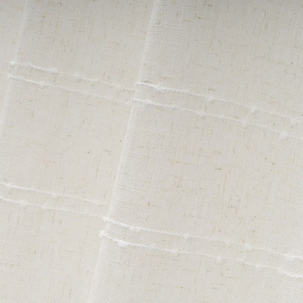 Bílo-béžový závěs s příměsí lnu 140x260 cm Nodes – Casa Selección-image-4