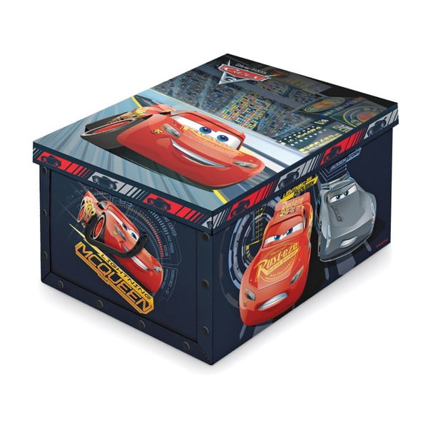 Úložný box na hračky Domopak Cars, délka 50 cm
