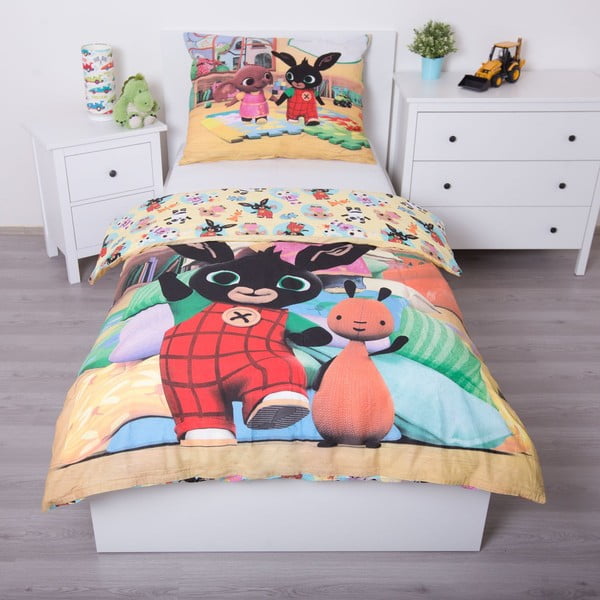 Bavlněné dětské povlečení na jednolůžko 140x200 cm Bing – Jerry Fabrics-image-2