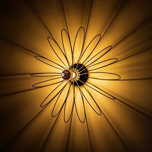 Černé nástěnné svítidlo Hemdem – Opviq lights-image-2