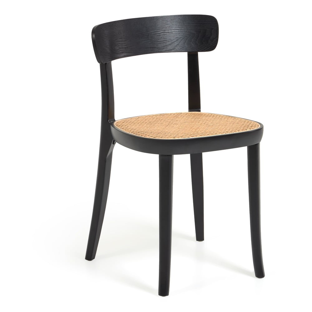 Černá jídelní židle z bukového dřeva Kave Home Romane