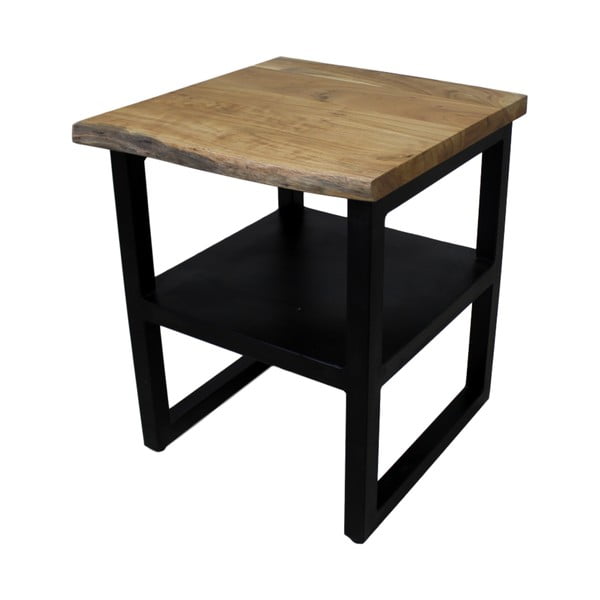 Odkládací stolek ze dřeva a kovu HSM collection SoHo