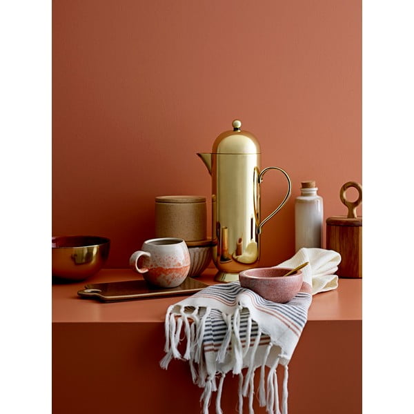 Keramický hrnek v lososové barvě/krémový 280 ml Paula – Bloomingville-image-1