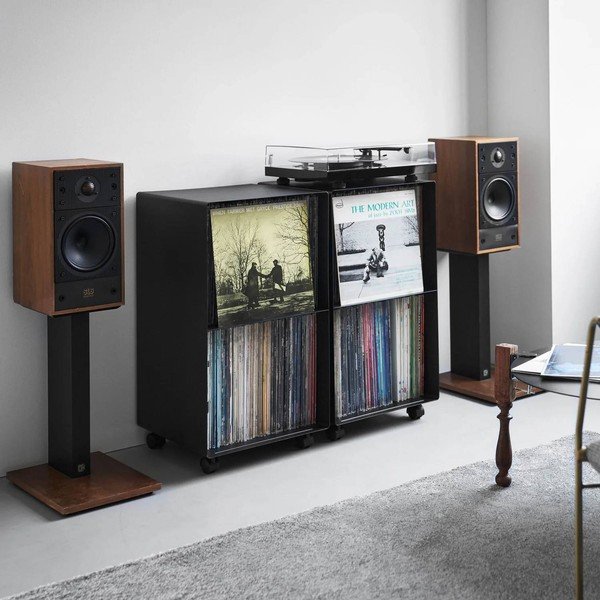 Černý kovový pojízdný regál 40x73x38 cm Tower – YAMAZAKI-image-3