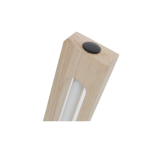 Volně stojící lampa z jasanového dřeva WOOOD Sjaak, výška 130 cm-image-4