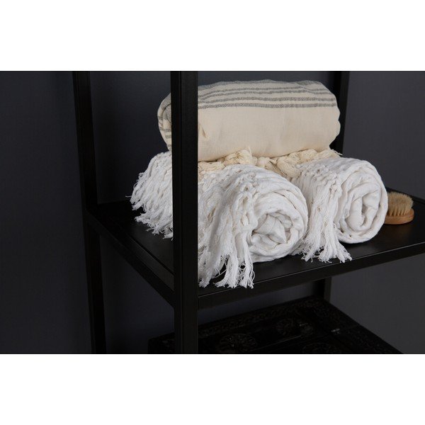 Černý kovový regál Canett Lite, výška 175 cm-image-4