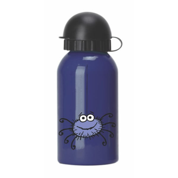 Modrá dětská lahev na vodu Navigate Spider, 330 ml