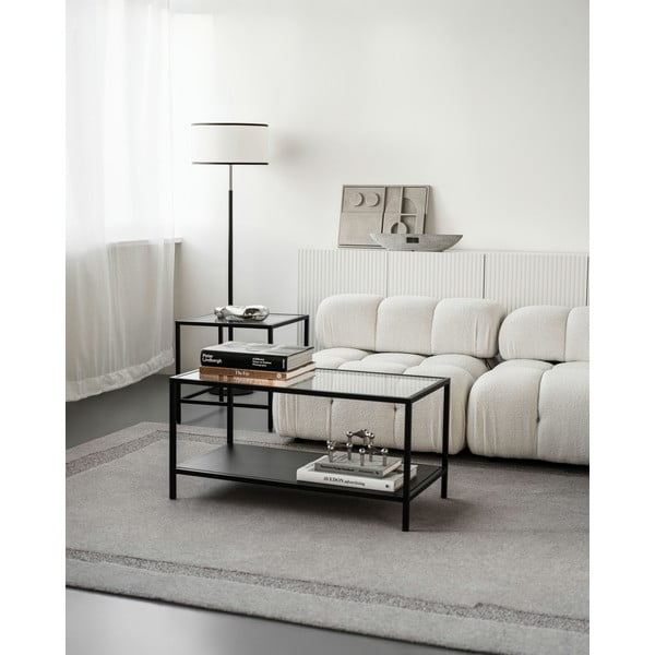 Šedý vlněný koberec 200x300 cm Morphic Rocca – Agnella-image-2