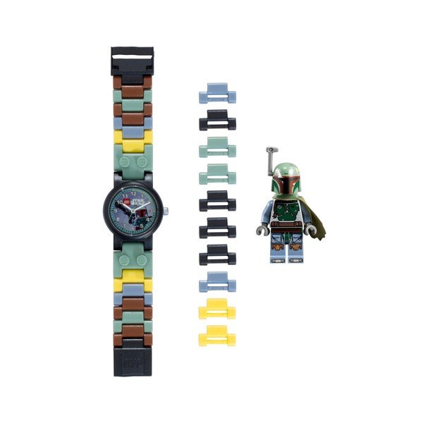 Hodinky s figurkou LEGO® Star Wars Boba Fett
