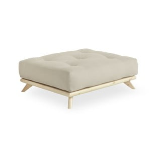 Podnožka Karup Design Senza Natural Clear/Beige