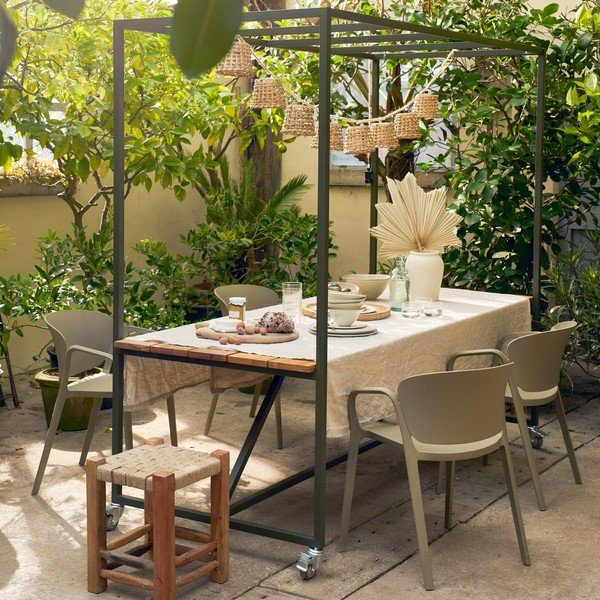 Zahradní jídelní stůl 97x220 cm Blue Sky – vtwonen-image-1