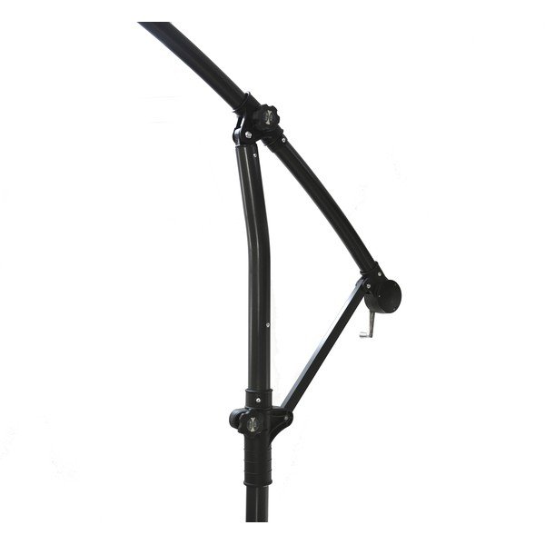 Šedý slunečník ø 300 cm Free Pole - Rojaplast-image-2