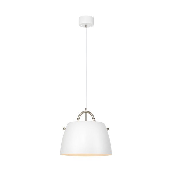 Bílé závěsné svítidlo Markslöjd Spin Pendant White