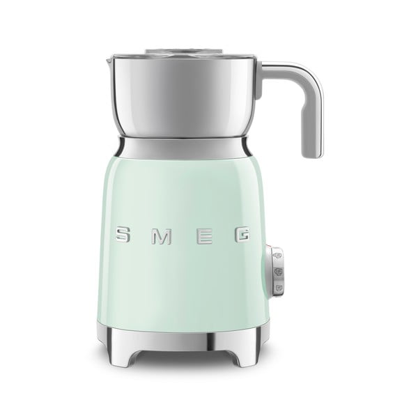 Světle zelený elektrický šlehač mléka Retro Style – SMEG