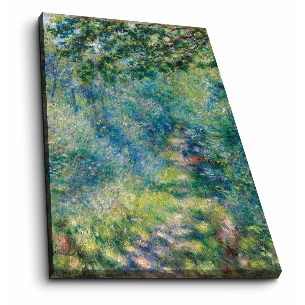 Nástěnná reprodukce na plátně Pierre Auguste Renoir, 45 x 70 cm