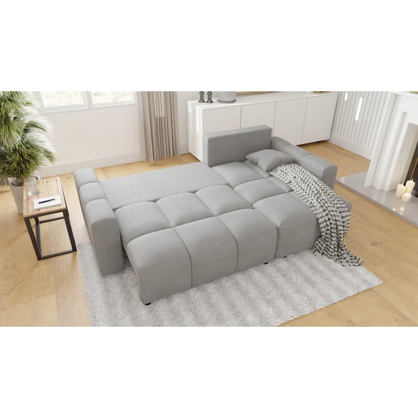 Světle šedá rohová pohovka (variabilní) Luki – Ropez-image-1