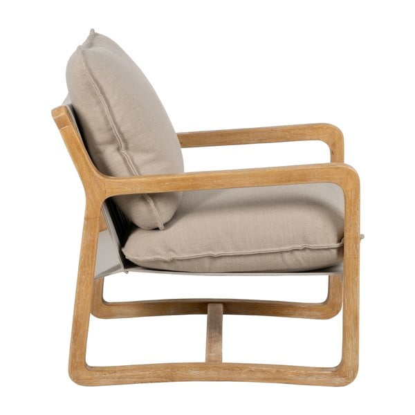 Křeslo v béžové a přírodní barvě – Ixia-image-2