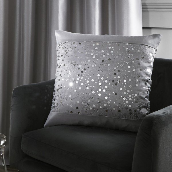 Dekorační polštář 43x43 cm Glitzy Sequin – Catherine Lansfield-image-1