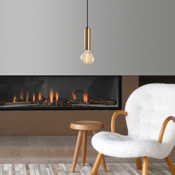 Závěsné svítidlo ve zlaté barvě ø 4 cm Tempo – Opviq lights-image-1