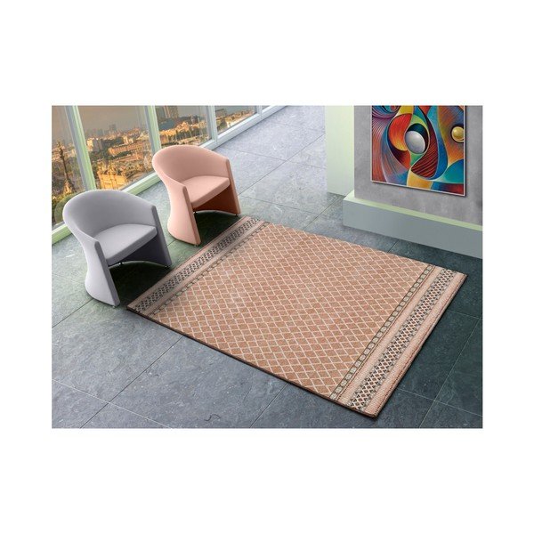 Růžový koberec vhodný i na ven Universal Sofie Pink Marro, 160 x 230 cm-image-1