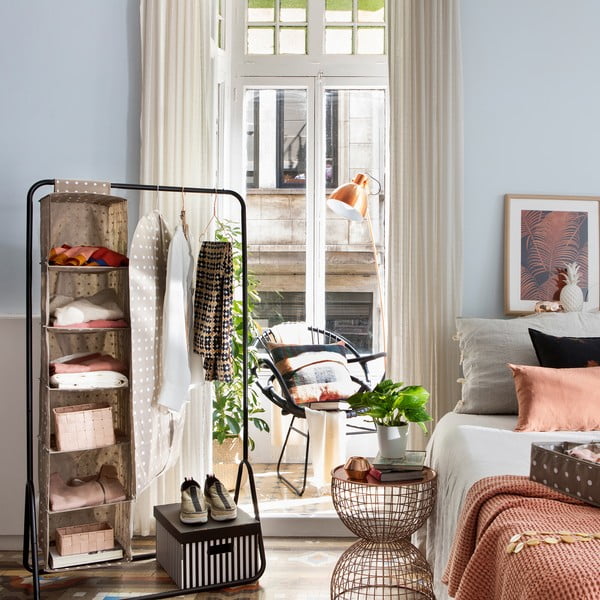 Béžový organizér se 6 přihrádkami Compactor Dots-image-1