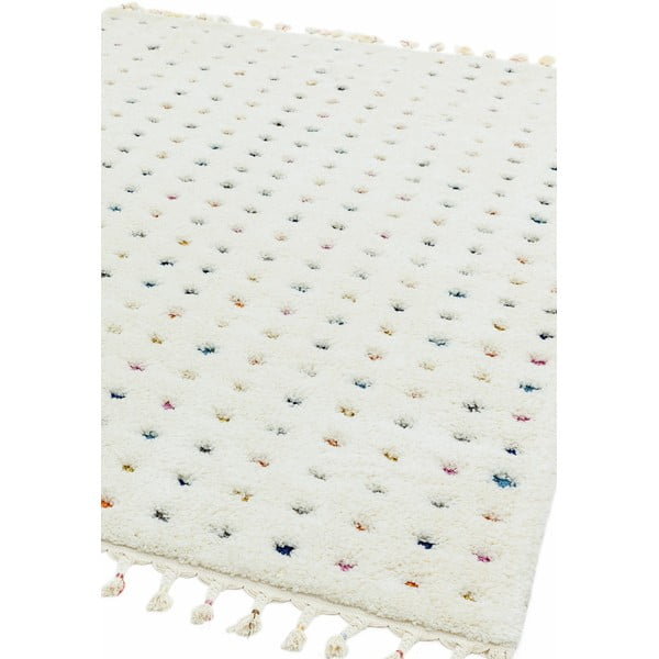 Béžový koberec Asiatic Carpets Dotty Multi, 80 x 150 cm-image-2