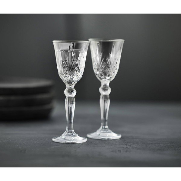 Skleničky v sadě 4 ks na likér 50 ml Melodia – Lyngby Glas-image-1