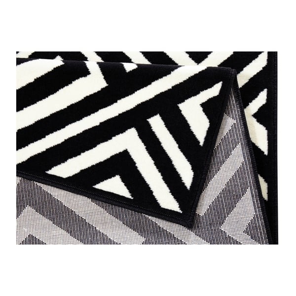 Černo-bílý koberec Zala Living Art, 140 x 200 cm-image-2