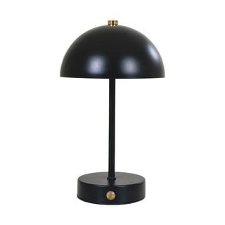 Leskle černá LED stolní lampa (výška 25 cm) Holt – House Nordic