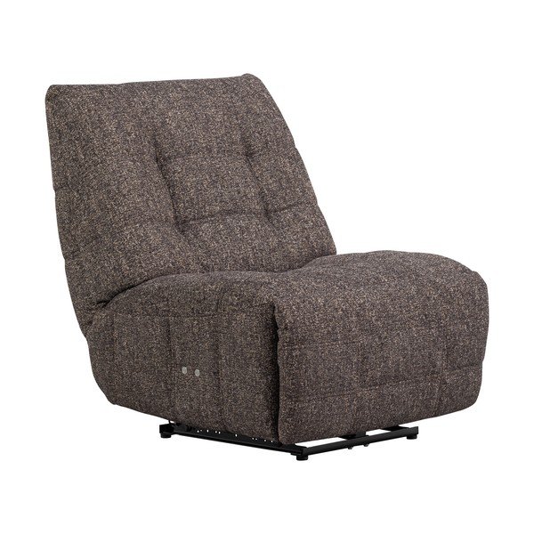 Antracitové polohovací relaxační křeslo Hein – WOOOD