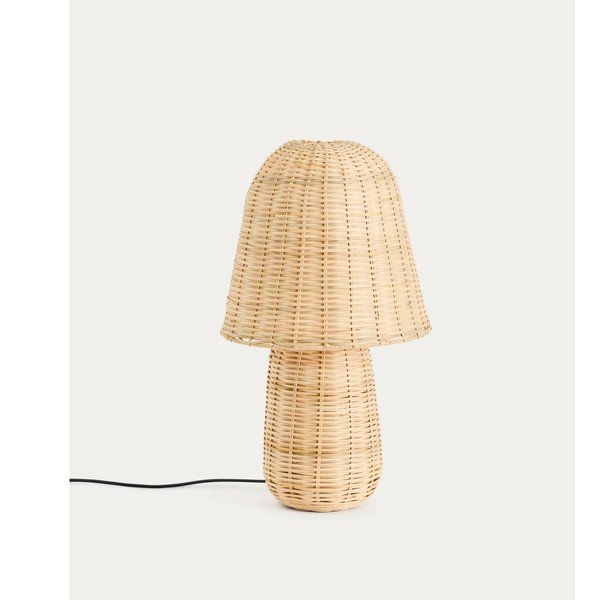 Ratanová stolní lampa v přírodní barvě (výška 65 cm) Neuda – Kave Home-image-4