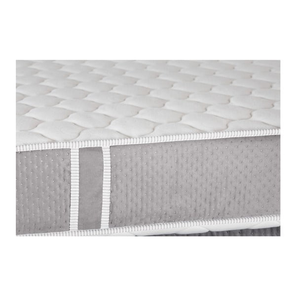 Bílo-šedá matrace s paměťovou pěnou Stella Cadente Syrius, 180 x 200  cm-image-1