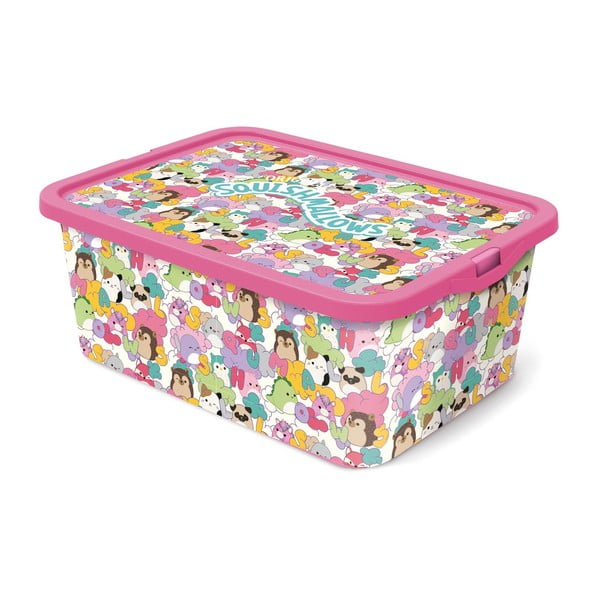 Plastový dětský úložný box 40x29x15 cm Stor – SQUISHMALLOWS