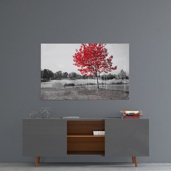 Skleněný obraz Insigne Red Tree-image-1