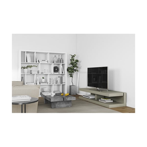 Konferenční stolek v betonovém dekoru TemaHome Tokyo, 94 x 25 cm-image-3