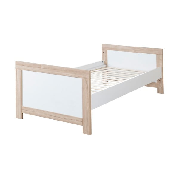 Postýlka v bílo-přírodní barvě 70x140 cm Malo – Roba-image-4