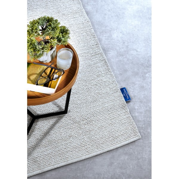 Bílý ručně tkaný vlněný běhoun 80x200 cm Francois – Villeroy&Boch-image-2