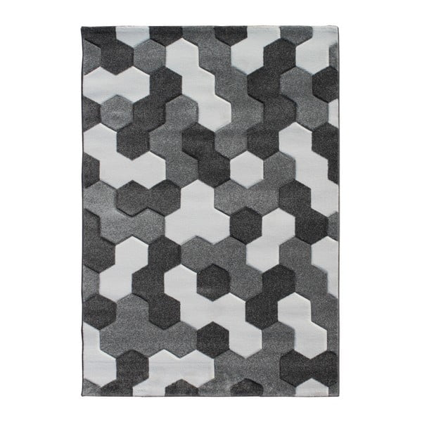 Šedohnědý koberec Tomasucci Mosaiko, 160 x 230 cm