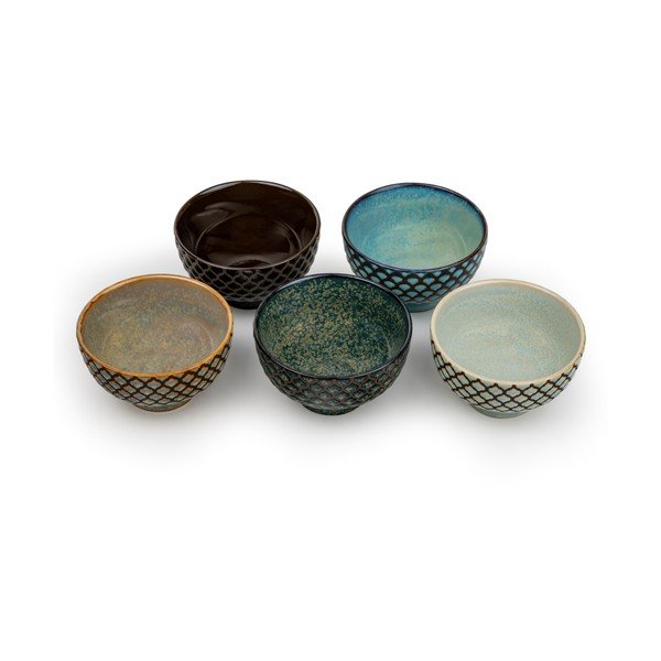 Porcelánové šálky v sadě 5 ks 200 ml Sara – Bredemeijer-image-2