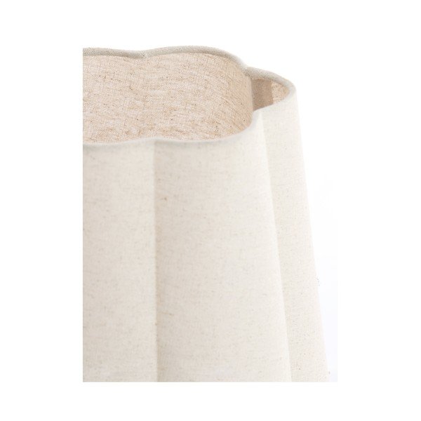 Bílá stolní lampa s textilním stínidlem (výška 50 cm) Musaby – Light & Living-image-3
