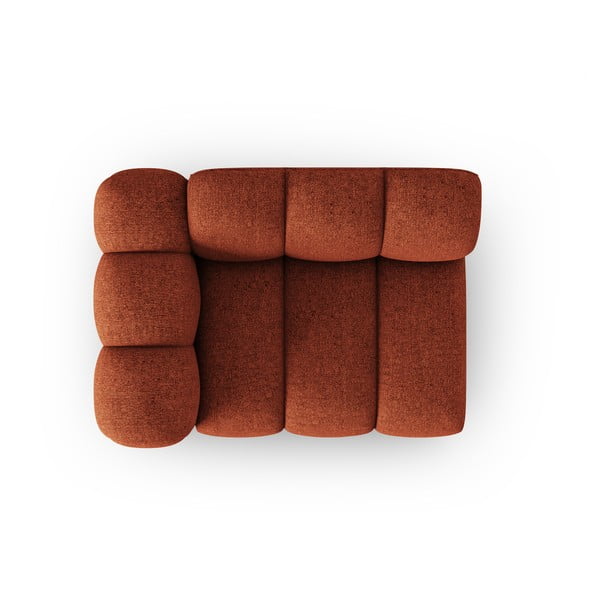 Modul pohovky v cihlové barvě (levý roh) Lupine – Micadoni Home-image-2