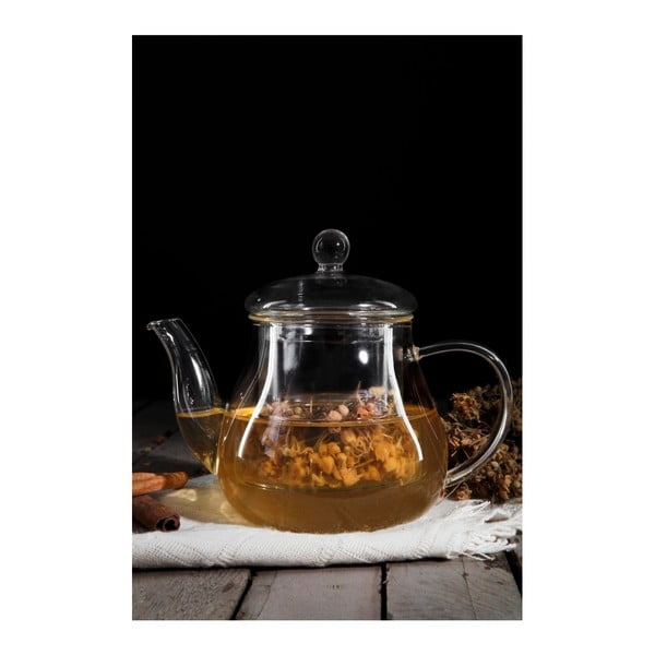 Skleněná konvička se sítkem Bambum Tasev, 500 ml-image-1