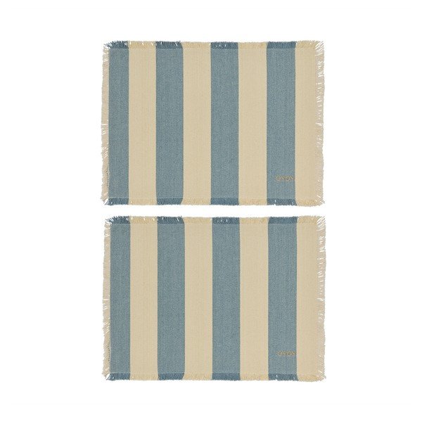 Prostírání v sadě 2 ks z bio bavlny 36x48 cm Toppu – OYOY Living Design