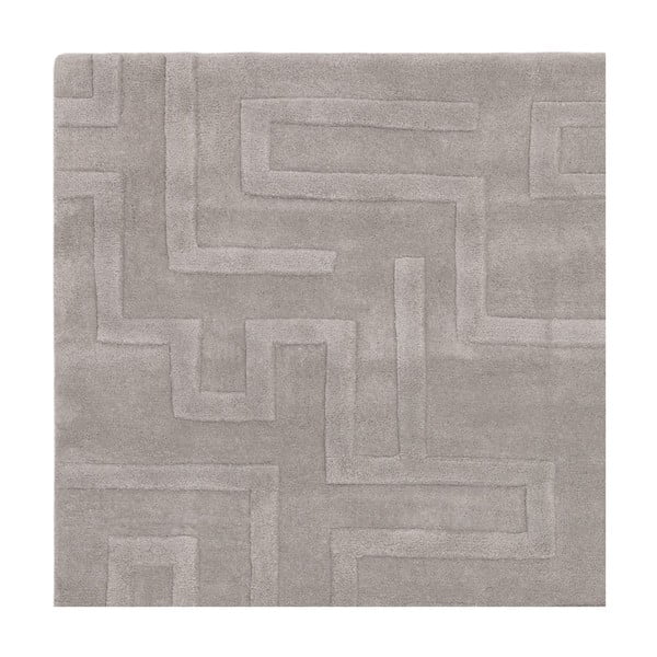 Světle šedý vlněný koberec 160x230 cm Maze – Asiatic Carpets-image-2