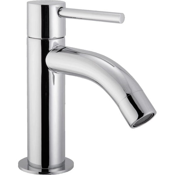 Umyvadlový ventil v leskle stříbrné barvě Small – Sapho