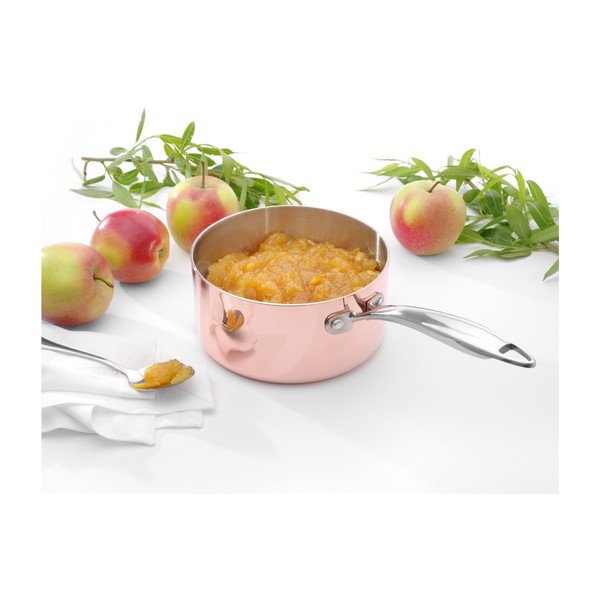 Měděný rendlík s nerezem Hendi, ø 16,5 cm-image-3