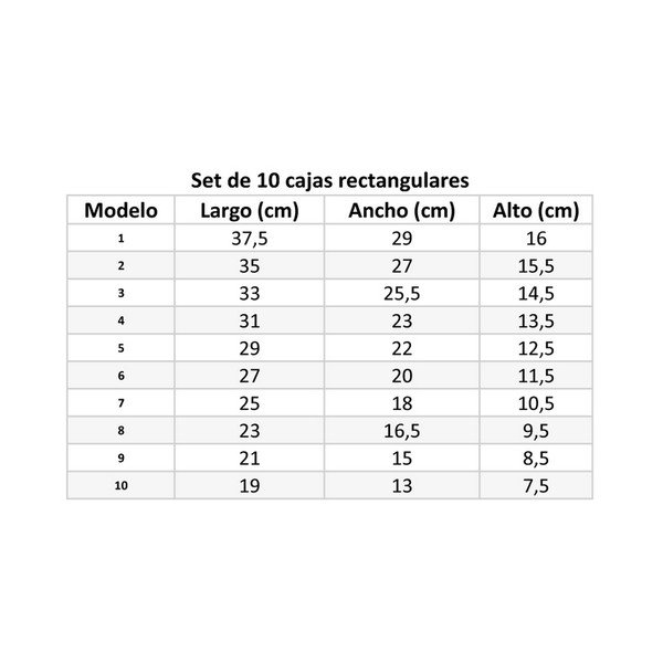 Kartonové úložné boxy v sadě 10 ks s víkem – Casa Selección-image-4