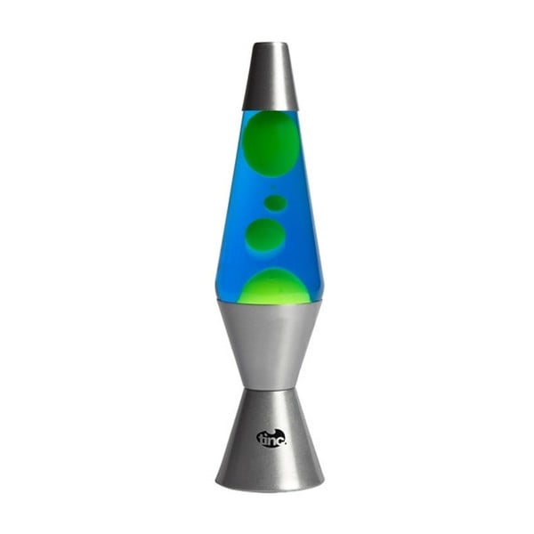 Modro-zelená  lávová lampa TINC Big Gloop