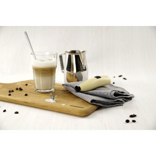 Žlutý šlehač mléka Fackelmann Coffee & Tea-image-2