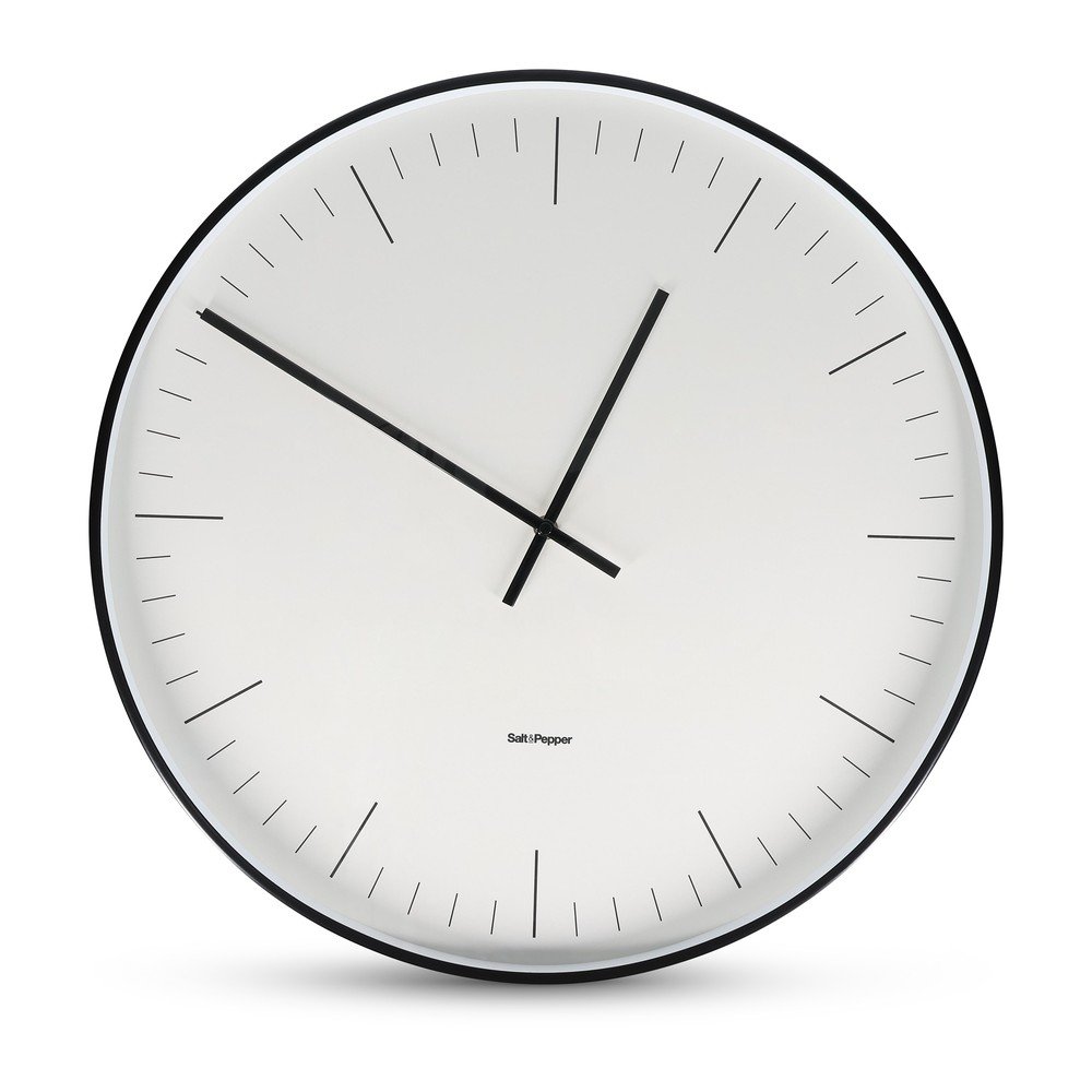 Nástěnné hodiny ø 51 cm Pulse – Salt&Pepper